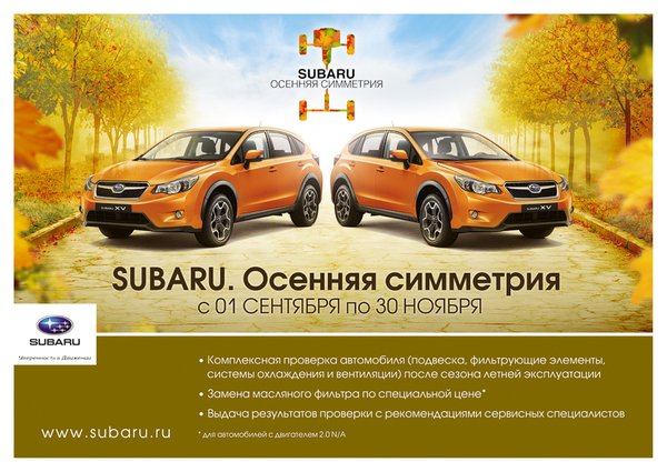 «SUBARU. Осенняя симметрия»