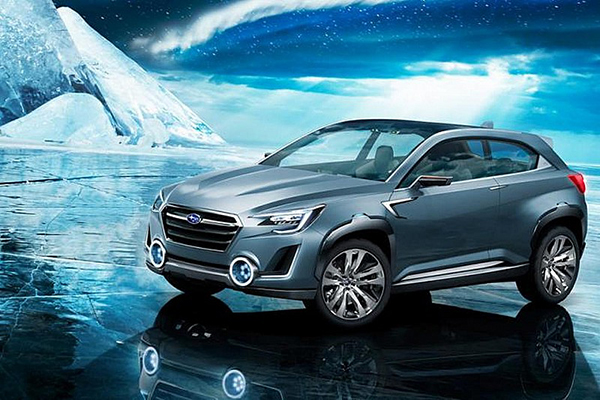 Концепт Subaru VIZIV на Женевском автосалоне. 2014 год.