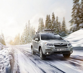 Subaru Forester против стихии